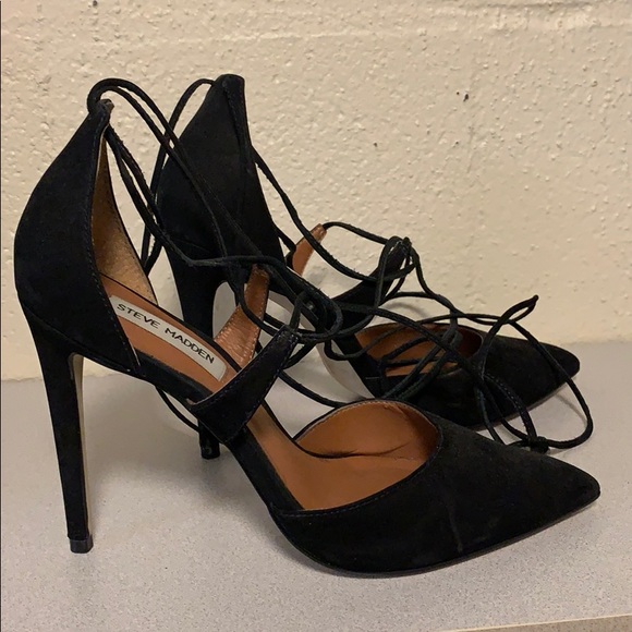 Steve Madden black heels - Picture 2 of 7